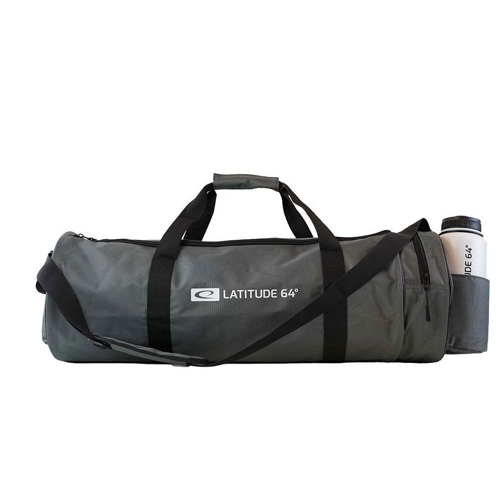 Latitude 64° Sporttasche Practice Bag, Hauptscheibenfach für bis zu 45 Discgolfscheiben Grau