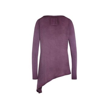 DAILY´S Langarmshirt violett regular (1-tlg)