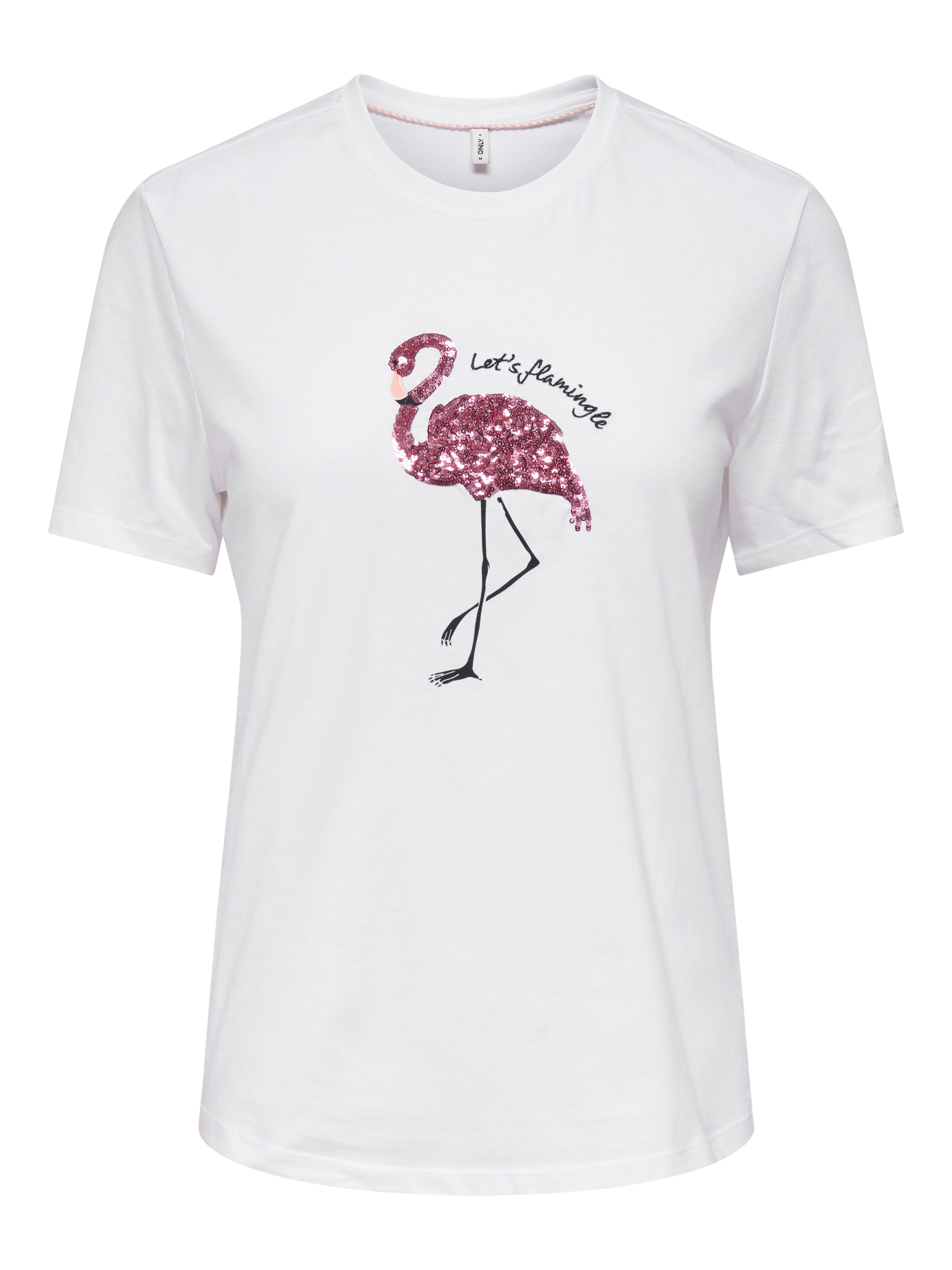 ONLY Kurzarmshirt ONLKITA REG S/S PRINT TOP NOOS günstig online kaufen