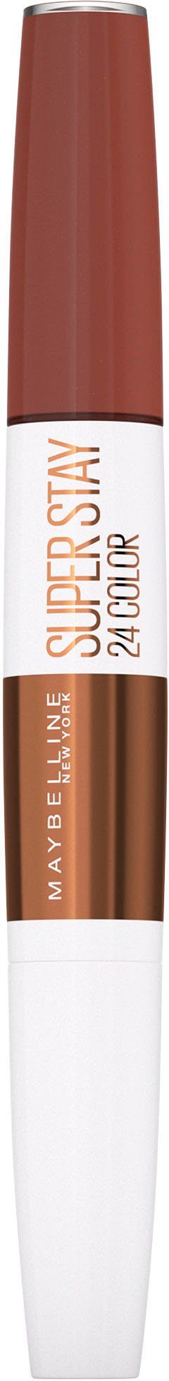 MAYBELLINE NEW YORK Lippenstift SUPER STAY 24H LIPPENSTIFT, für perfekten Halt – bis zu 24H lang
