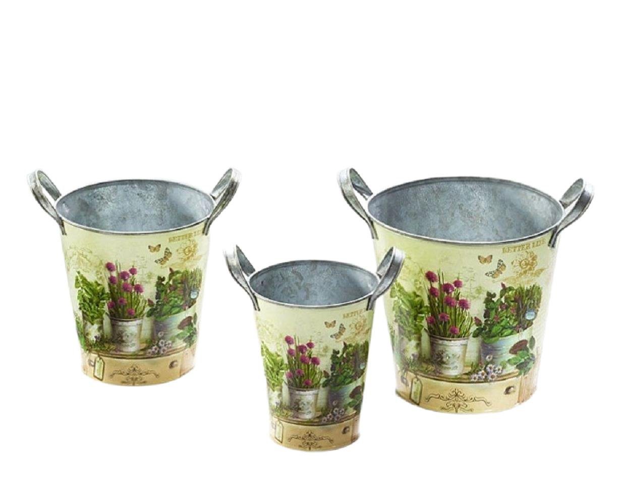Linoows Pflanzkübel Pflanzentöpfe Set, Blumentopf Satz günstig online kaufen