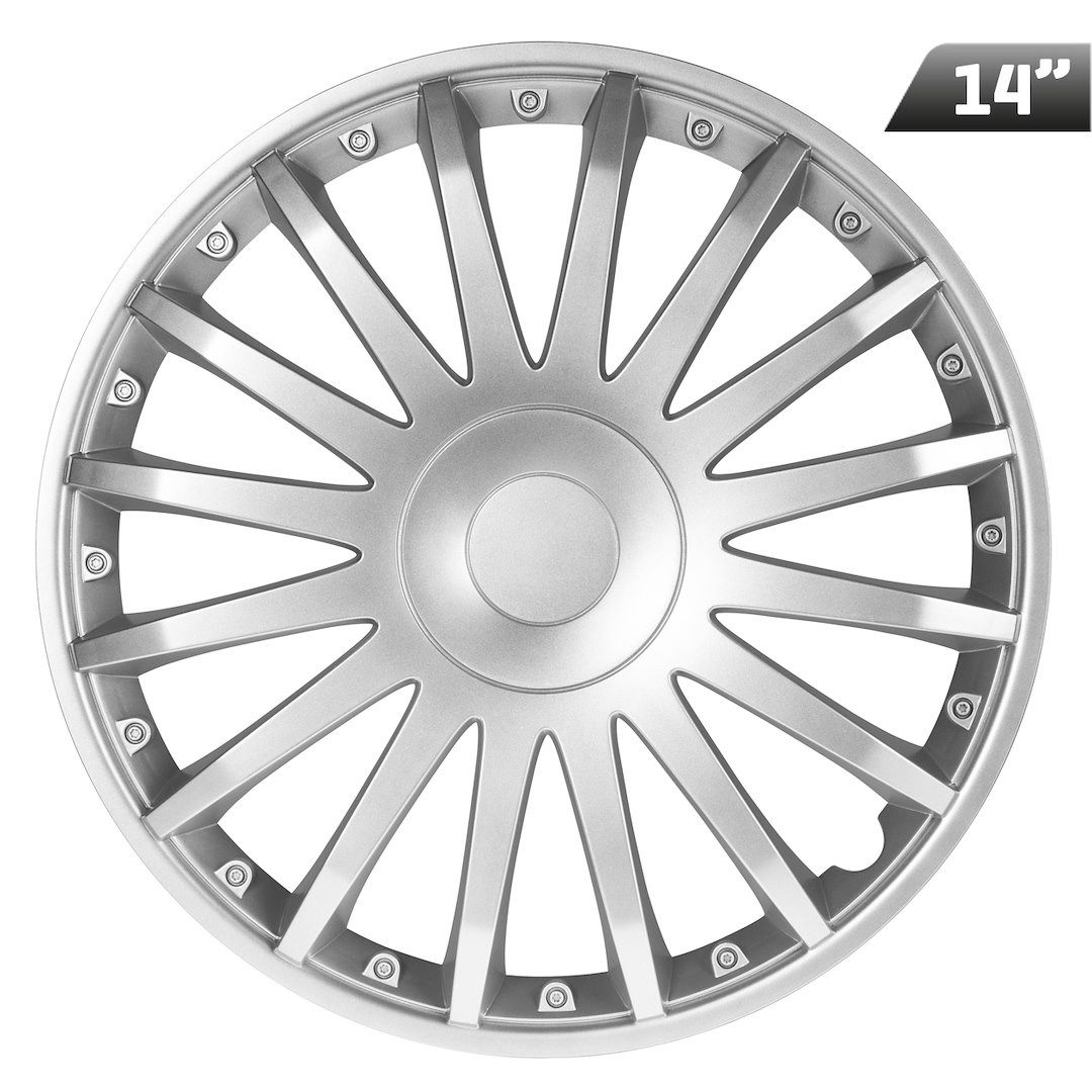 Radkappen Crystal, 14 in Zoll, (Set, 4-St., 4-teilig)