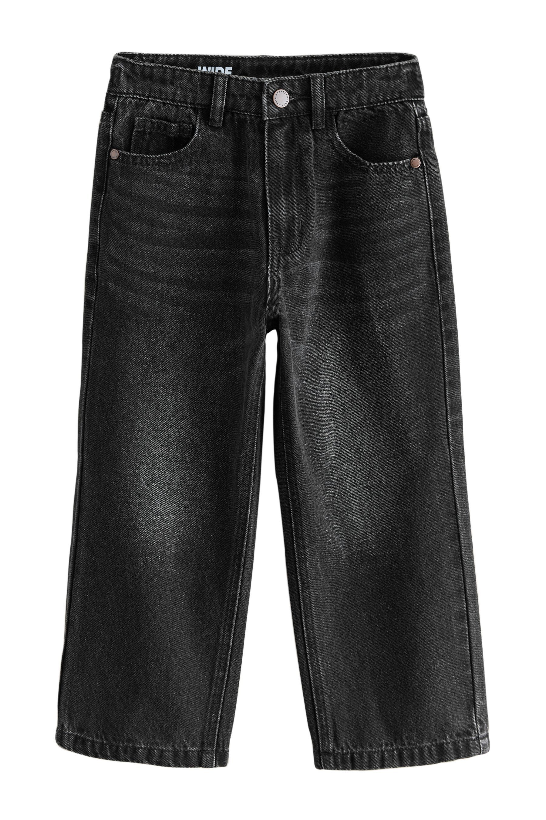 Next Weite Jeans Jeans mit durchgehendem Print (1-tlg)