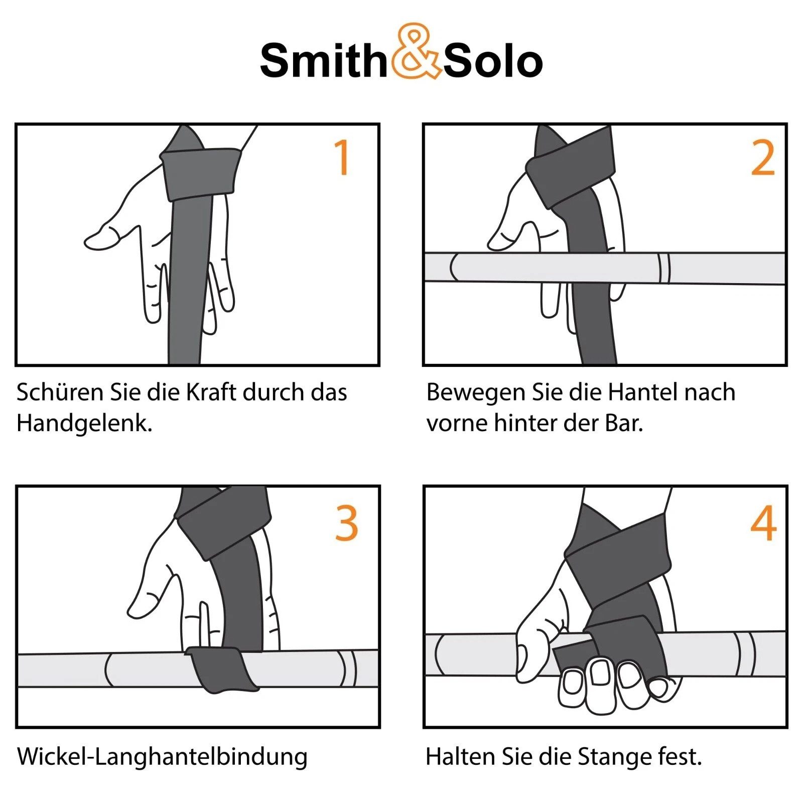 S&S Zughilfe für Krafttraining Fitness Straps Griffhilfe Lifting Bodybuilding (2-tlg)