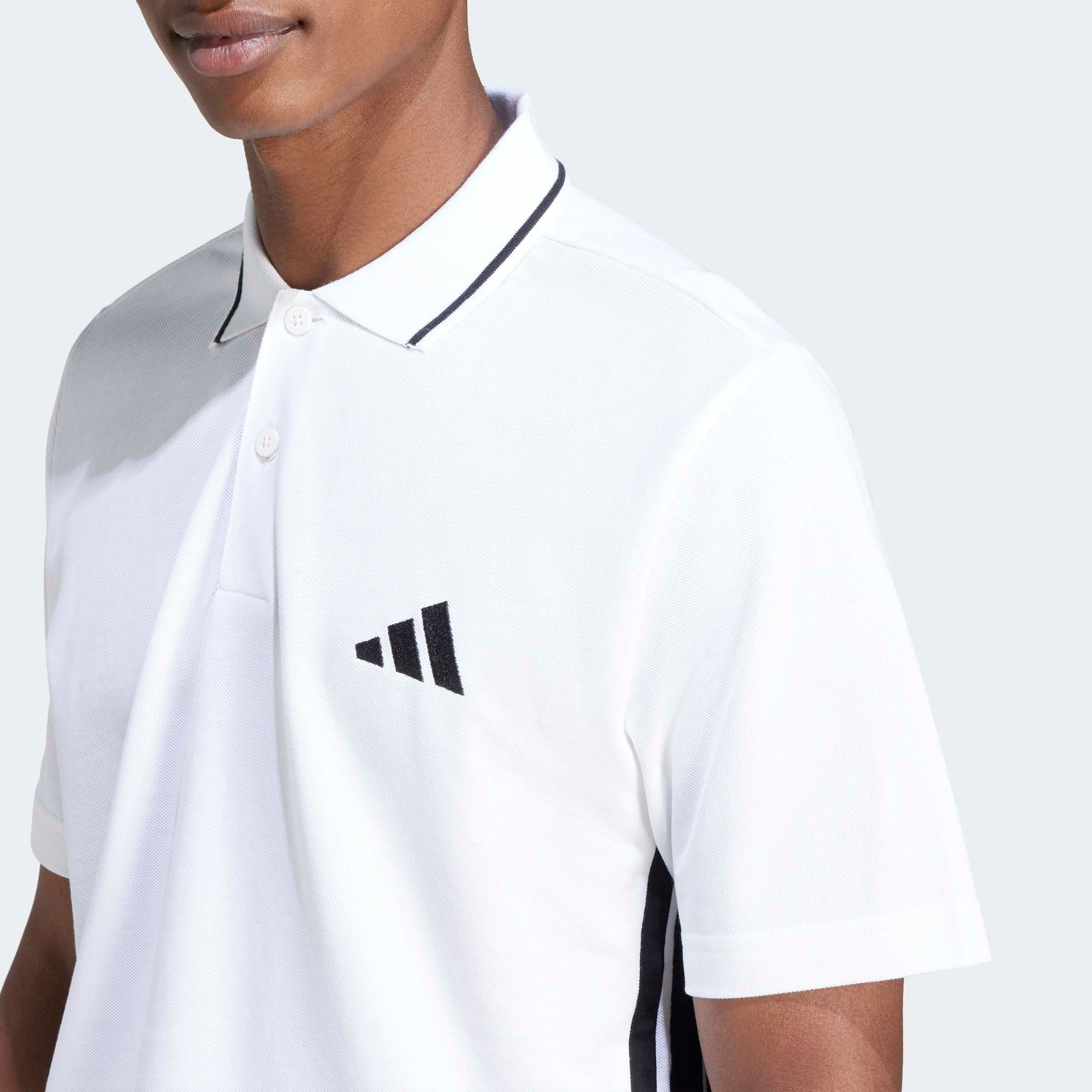 adidas Sportswear Poloshirt ESSENTIALS 3-STREIFEN PIQUÉ