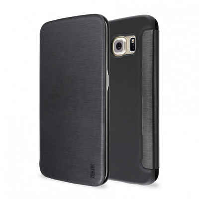 Artwizz Flip Case SmartJacket® for Samsung Galaxy S6 edge, full-black