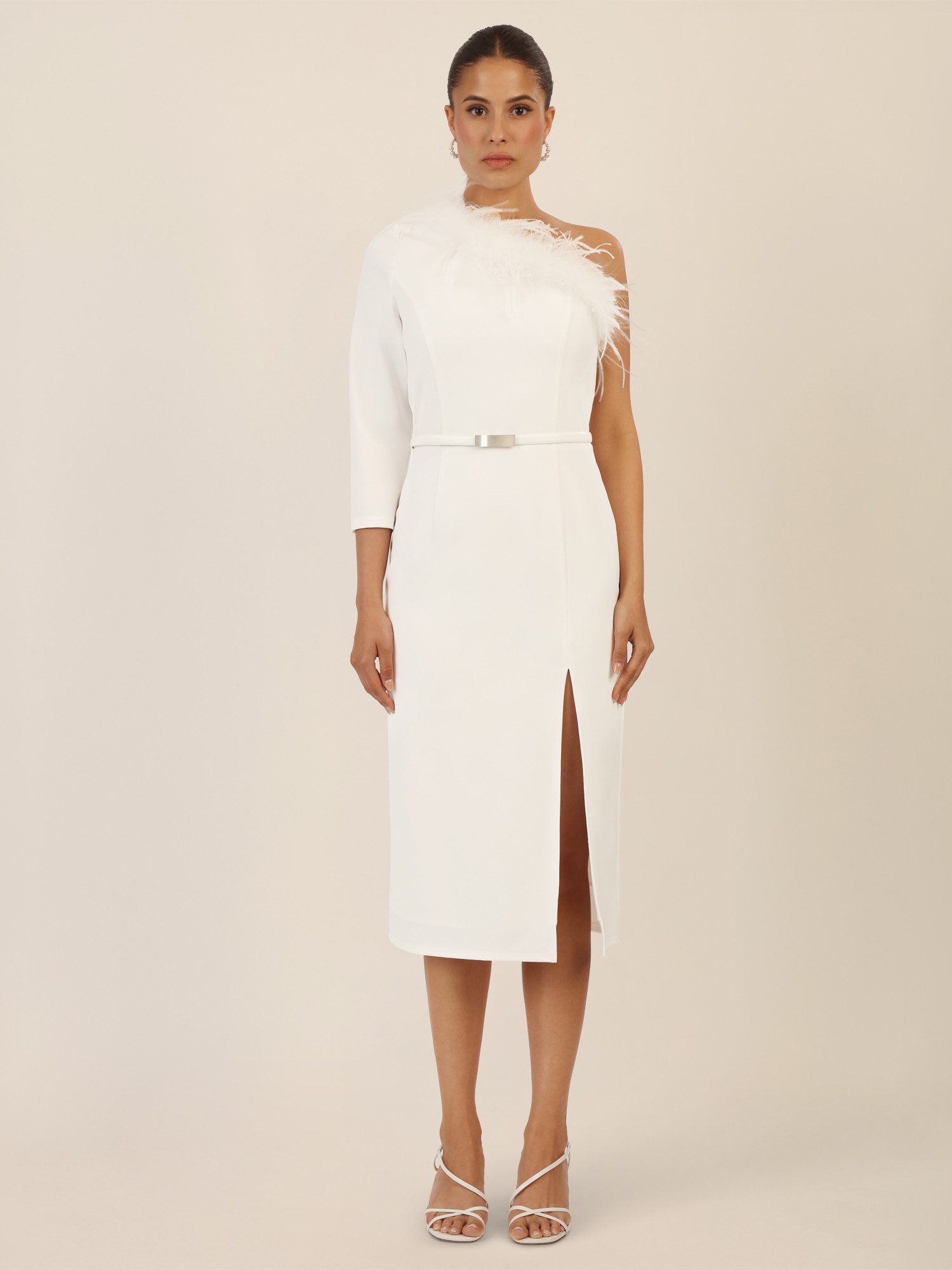 Apart Cocktailkleid mit Federbesatz günstig online kaufen