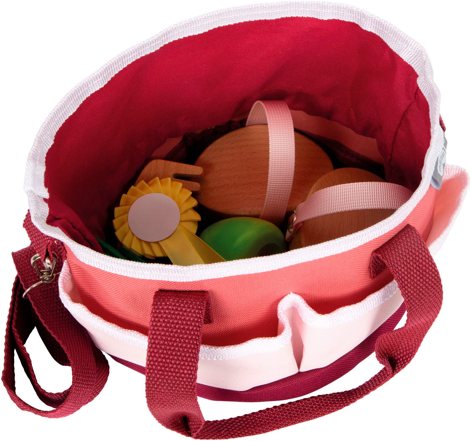 Small Foot Stehtier Spielzeug Pferdepflege-Set mit Tasche, für alle Pferde