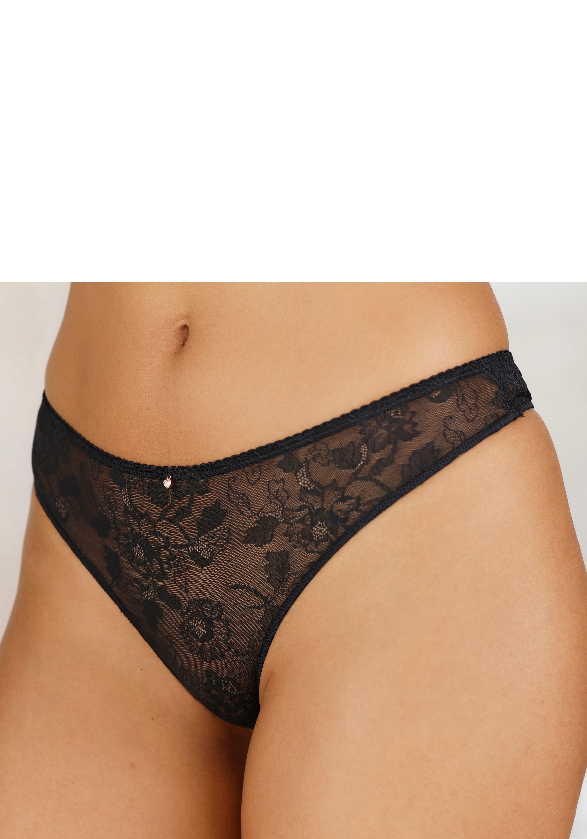 LASCANA String aus feiner, flacher Spitze