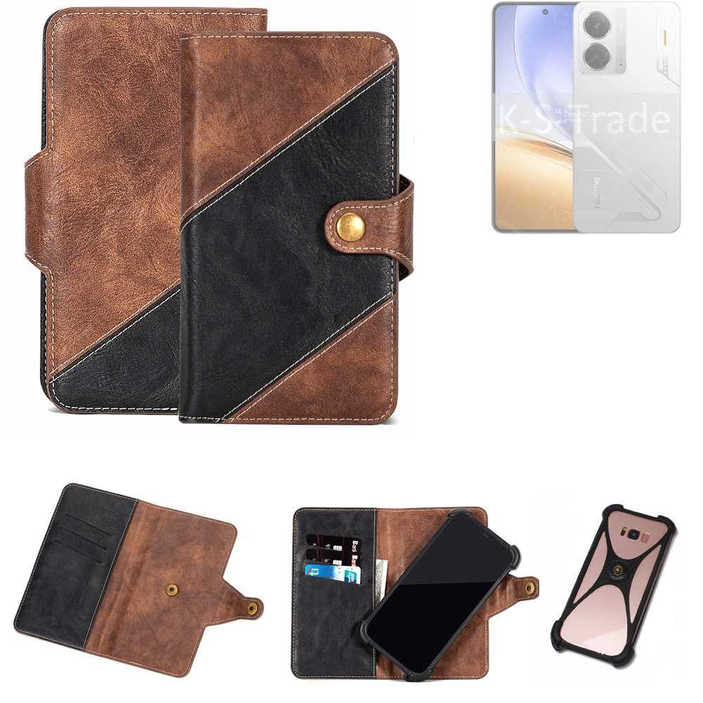K-S-Trade Handyhülle für Realme 14, Handyhülle Schutzhülle Bookstyle Case Klapphülle Cover Hülle