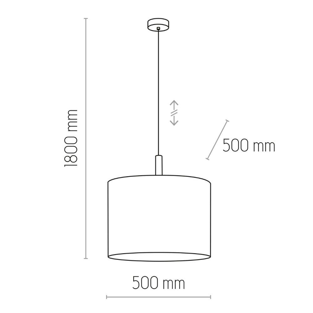 famlights Hängeleuchte, Pendelleuchte Pendellampe, Jana Beige Leuchtmittel keine Hängeleuchte, 1-flammig, enthalten: Nein, Angabe, E27 warmweiss, und Schwarz Pendelleuchte in