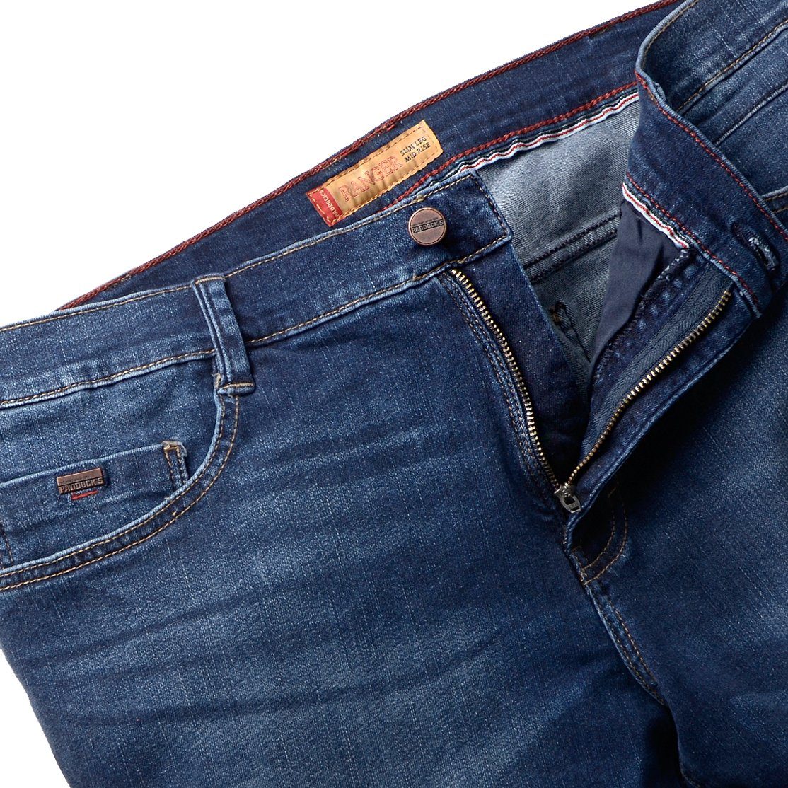 Paddock's Stretch-Jeans XXL Paddock´s Stretchjeans blue dark moustache used günstig online kaufen