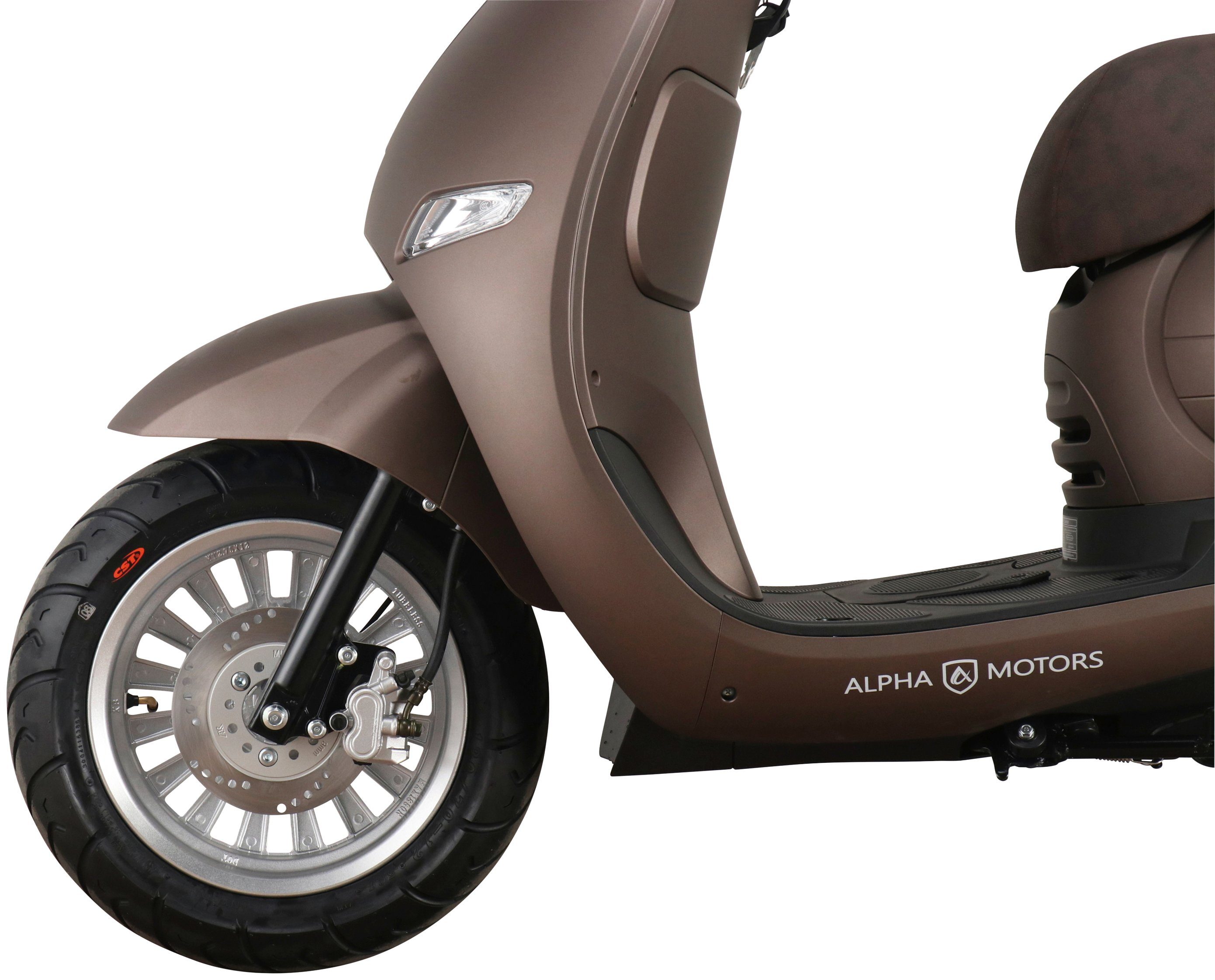 Alpha Motors Motorroller 45 Euro 5 50 ccm, km/h, Cappucino