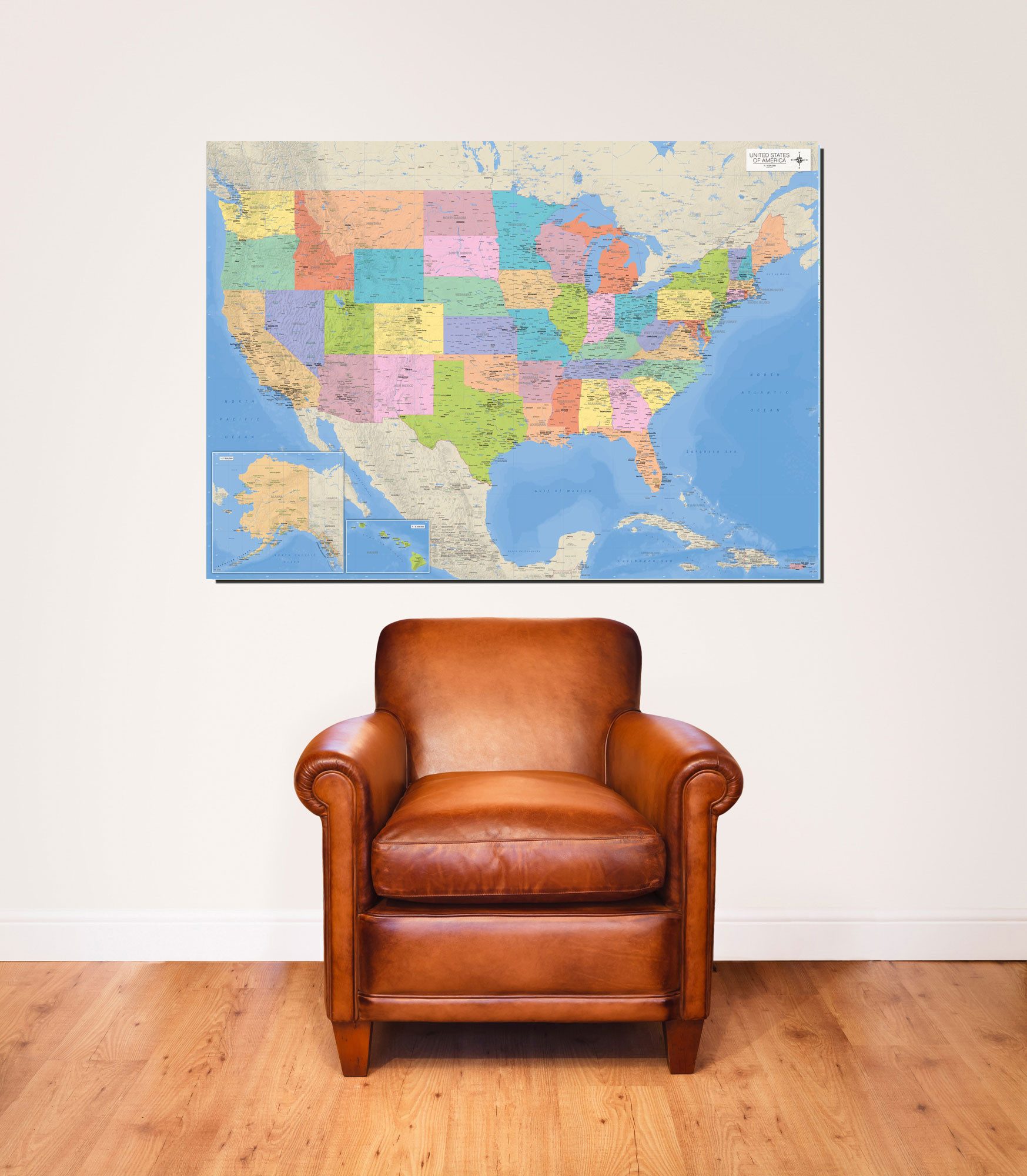 Poster Landkarten - Giant Poster - günstig online kaufen