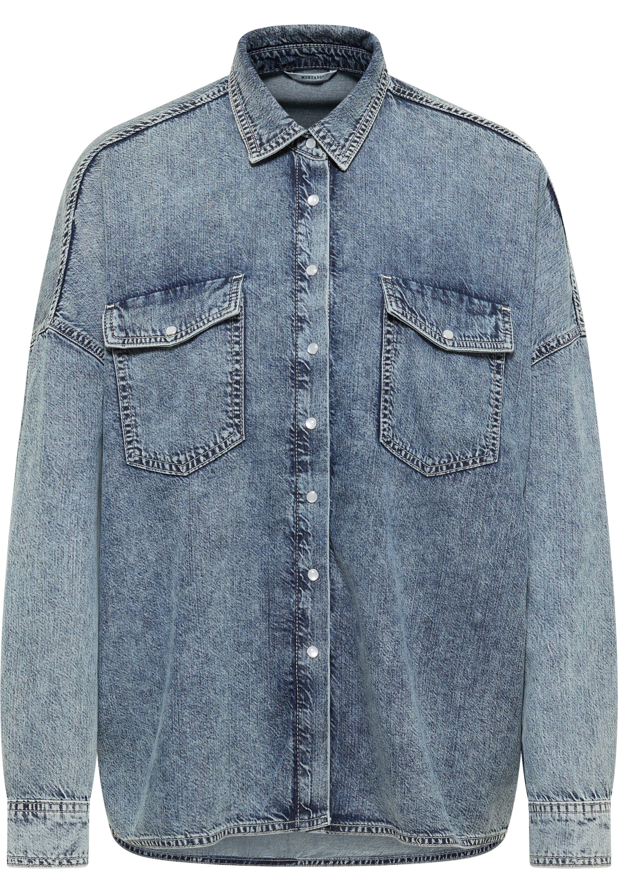 MUSTANG Langarmbluse Damen Style Ruby