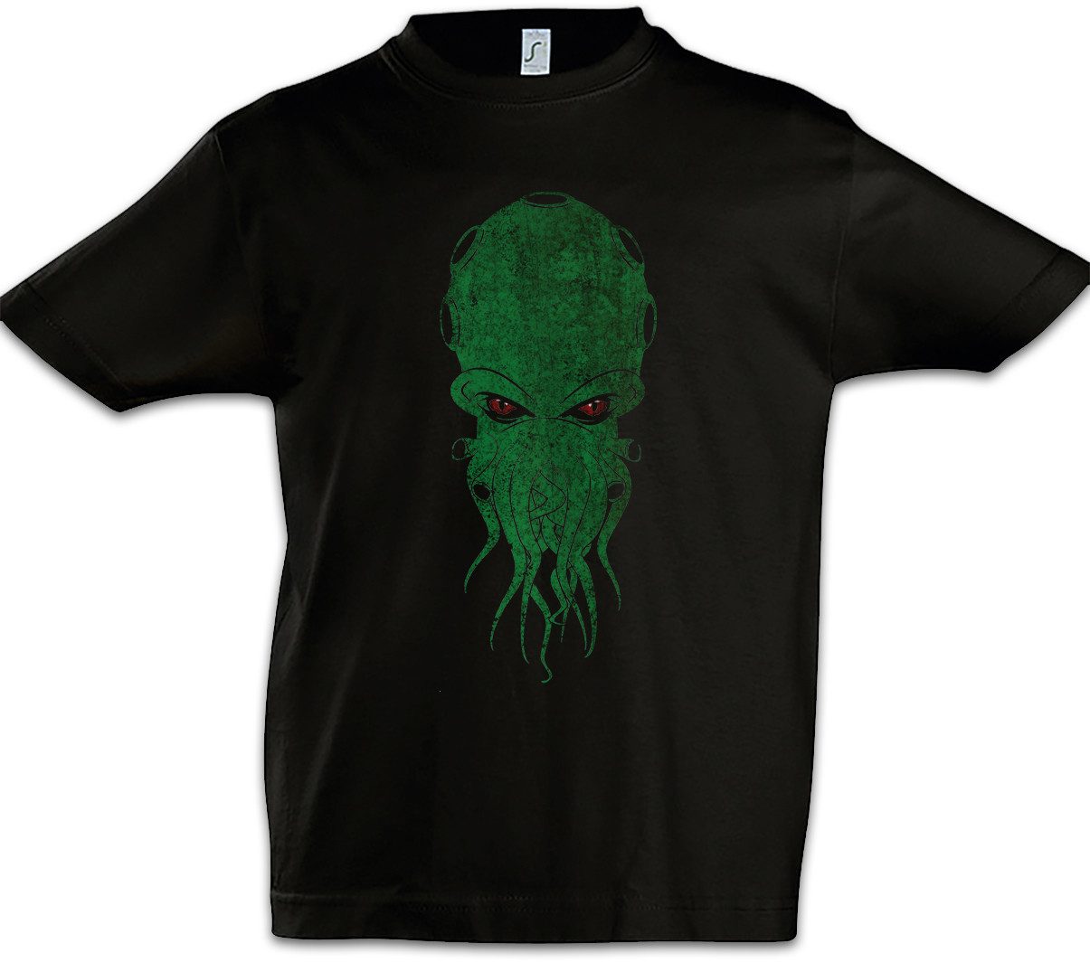 Print-Shirt Cthulhu VII Kinder T-Shirt Call Monster Horror Arkham H. P. Lovecraft