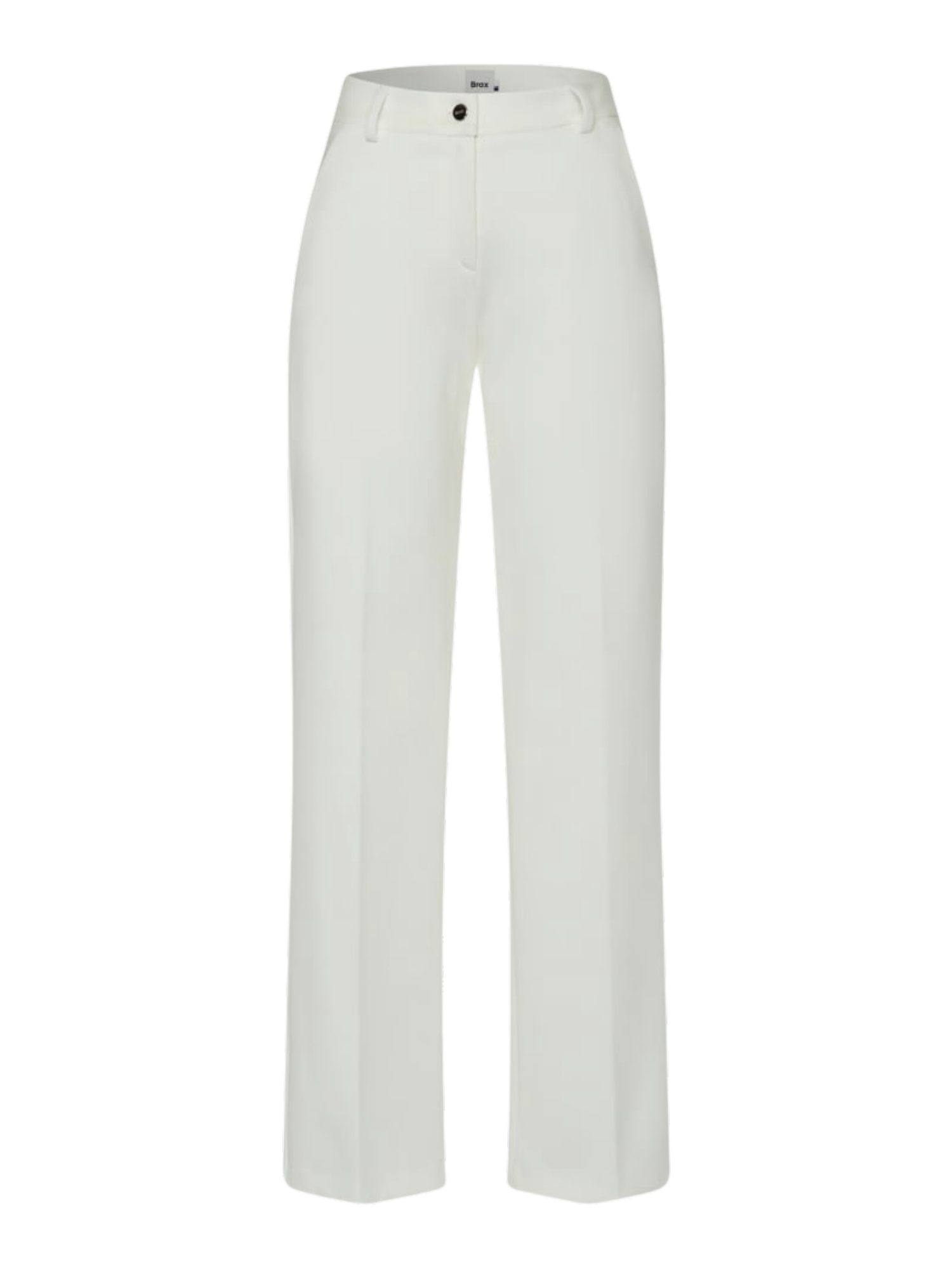 Brax Stretch-Hose weiß,Casual,Viskose,Unifarben,Wide Leg,Mittel