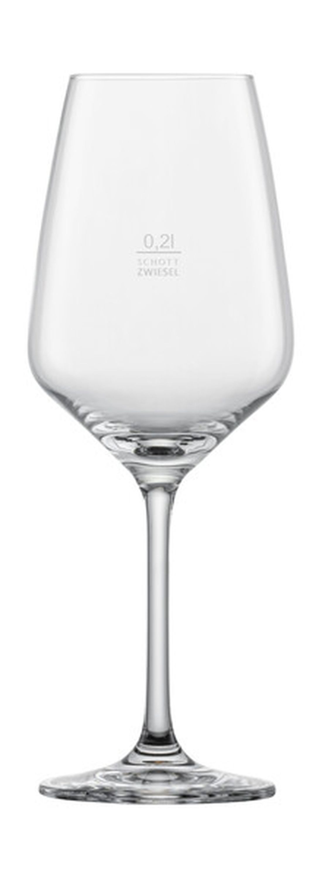 Zwiesel Glas Weißweinglas Schott Zwiesel Taste Weißweingläser – 6er Set 356ml geeicht, Tritan-Kristallglas