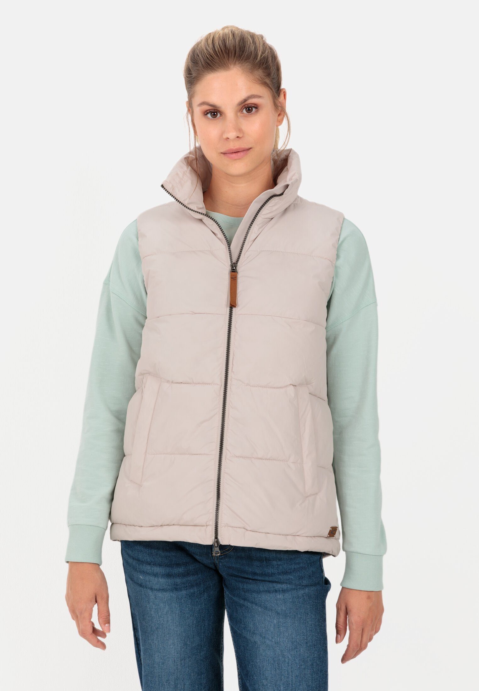 Steppweste aus recyceltem Polyester