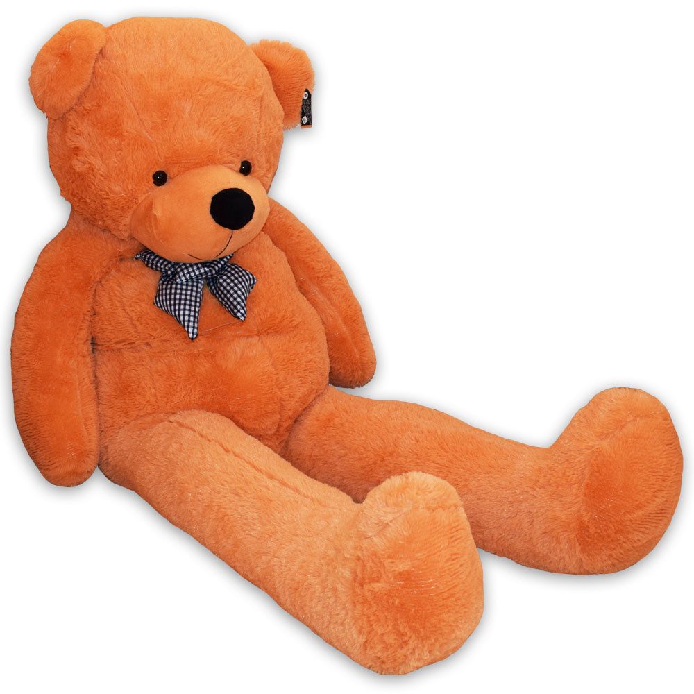Kuscheltier 200cm XXL Teddybär Riesenteddybär mit Schleife
