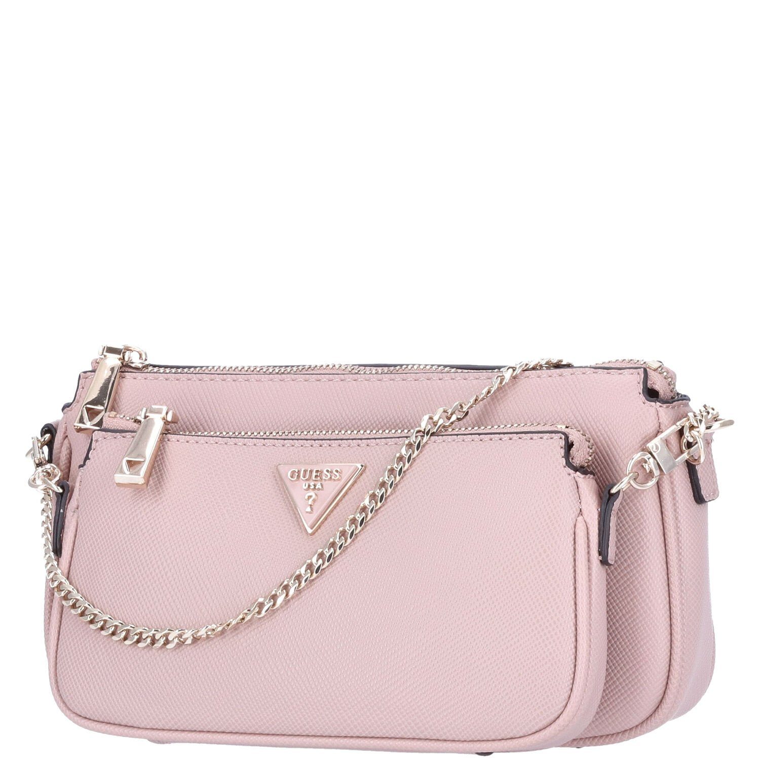 Guess Umhängetasche GUESS Damen Schultertasche Alexie rose (1, 1-tlg., 1)