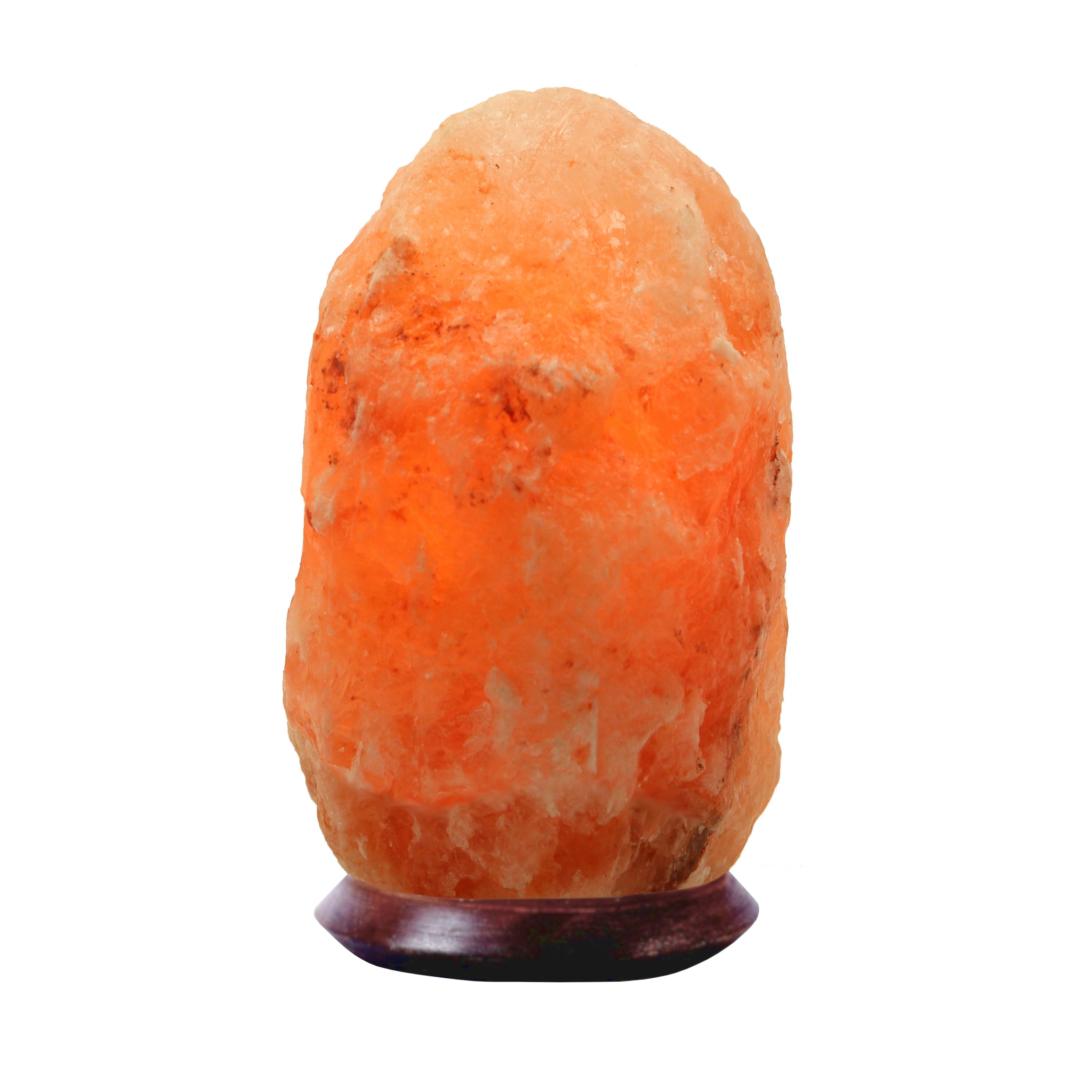 HAF Salzkristall-Tischlampe Rosa Salzlampe Naturform 7-9kg Salzkristalllamp günstig online kaufen