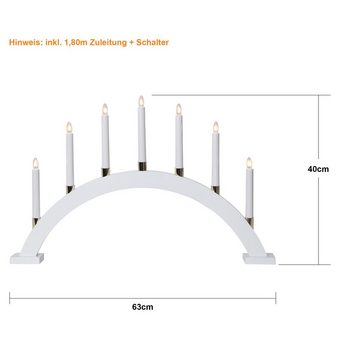 STAR TRADING LED Schwibbogen Gillian (1-tlg)