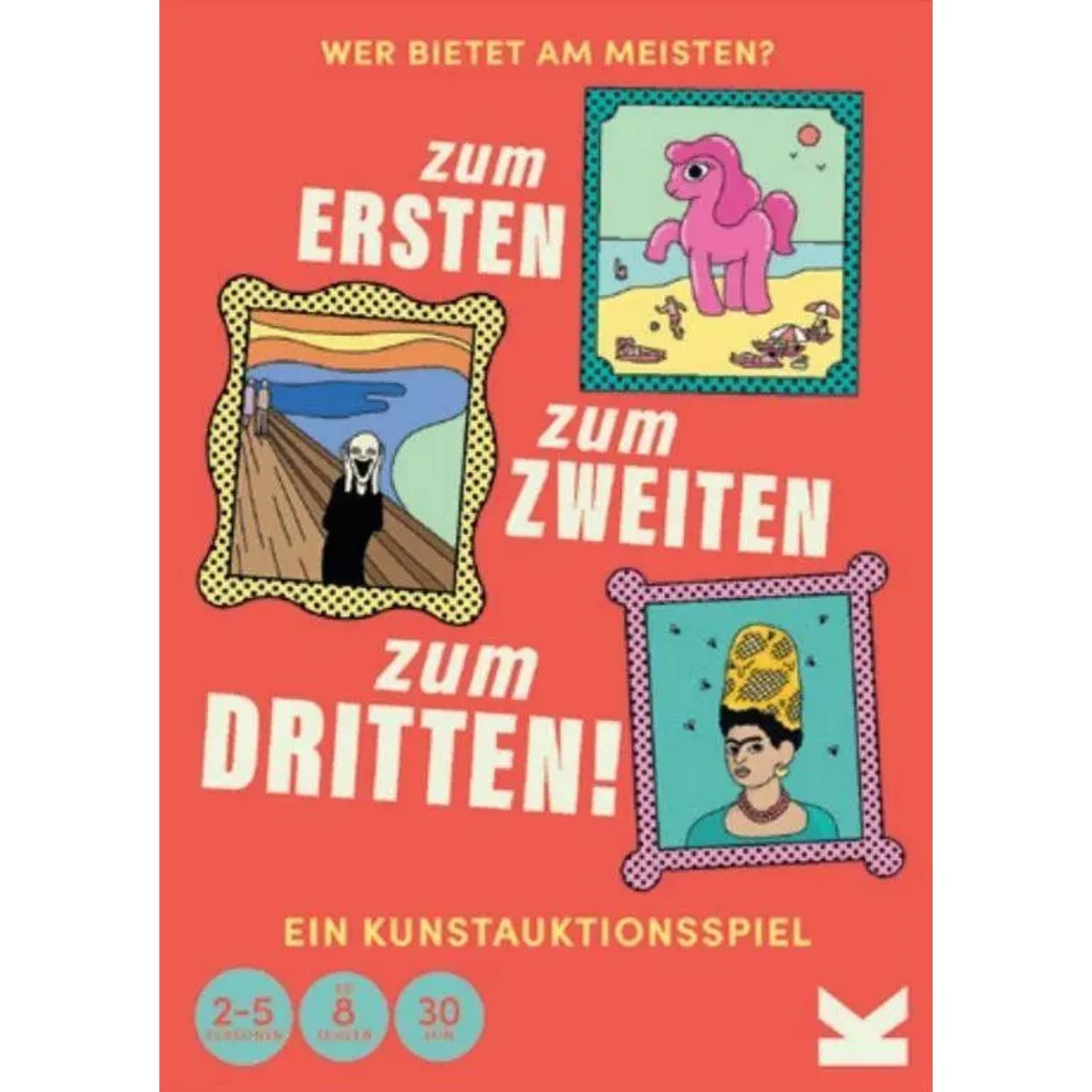 Laurence King Spiel Zum Ersten, zum Zweiten, zum Dritten!