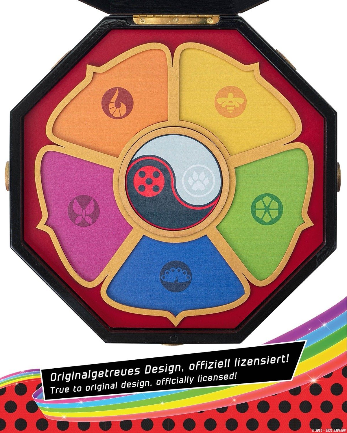 Corimori Spielzeugtruhe Miraculous Ladybug Schatulle aus Holz original, off günstig online kaufen