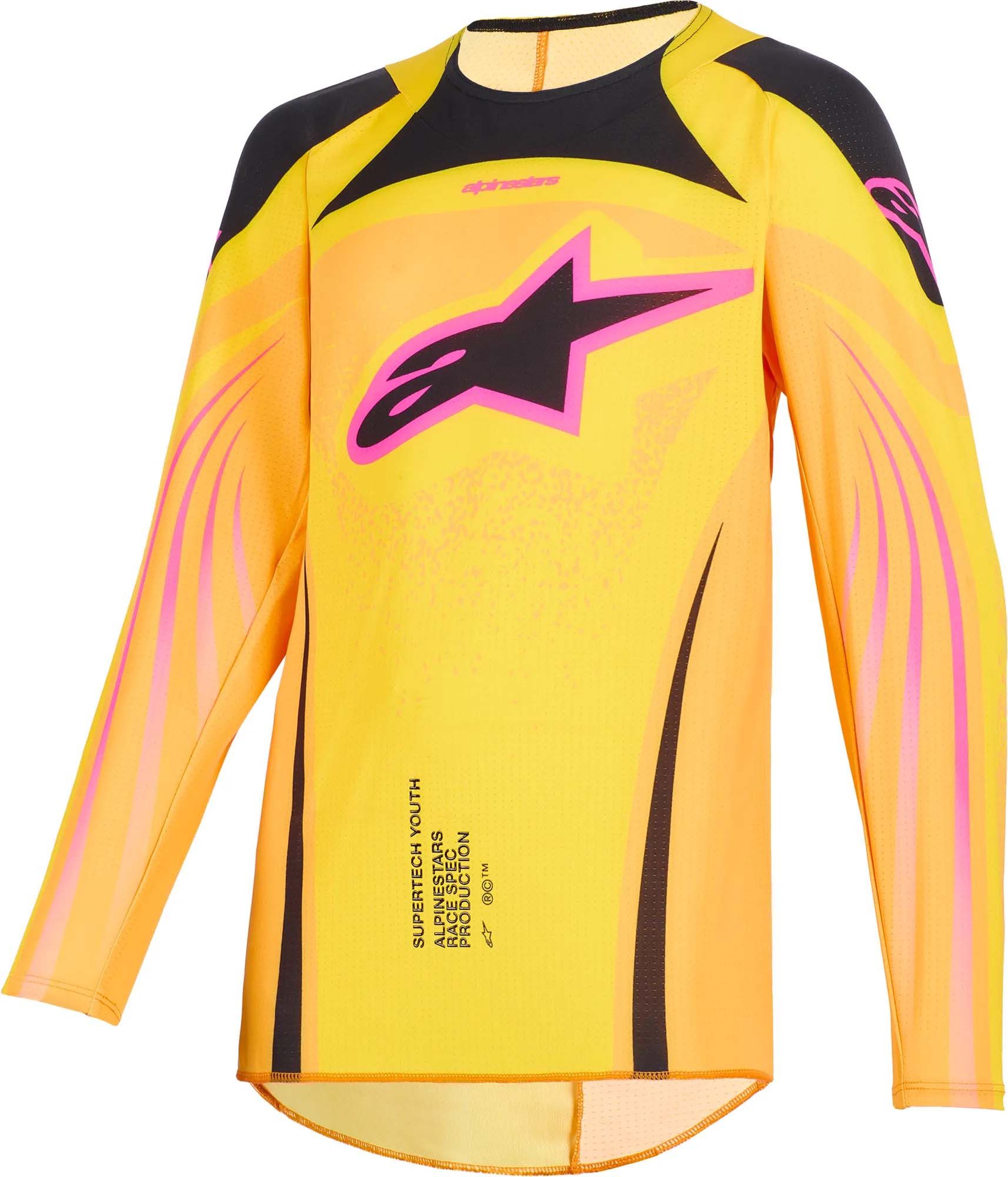 Alpinestars Motocross-Shirt Supertech Nomur Jugend Motocross Jersey