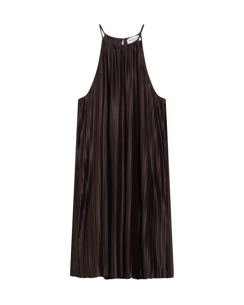 Grace & Mila Minikleid WILONA -Kleid Damen - Sommerkleid -Minikleid -plissiertes Kleid