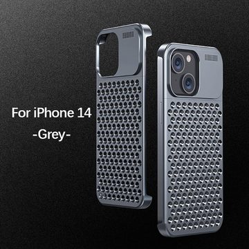 Orbeet Smartphone-Hülle Handyhülle Für iPhone 14 13 Pro Max Aluminiumlegierung Wärmeableitung