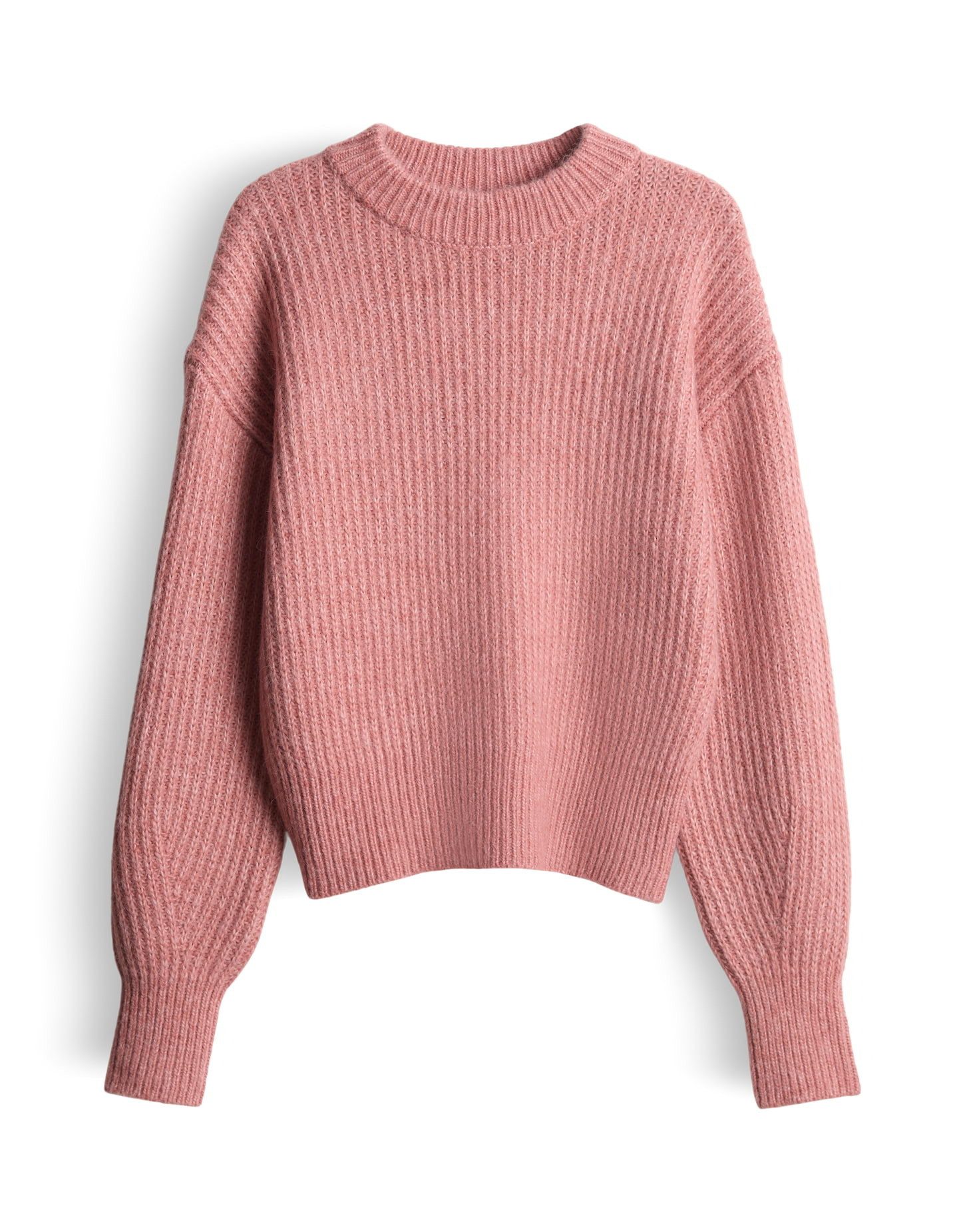 OPUS Strickpullover PLENI mit Rippstrickmuster überschnittene Schulter mit günstig online kaufen