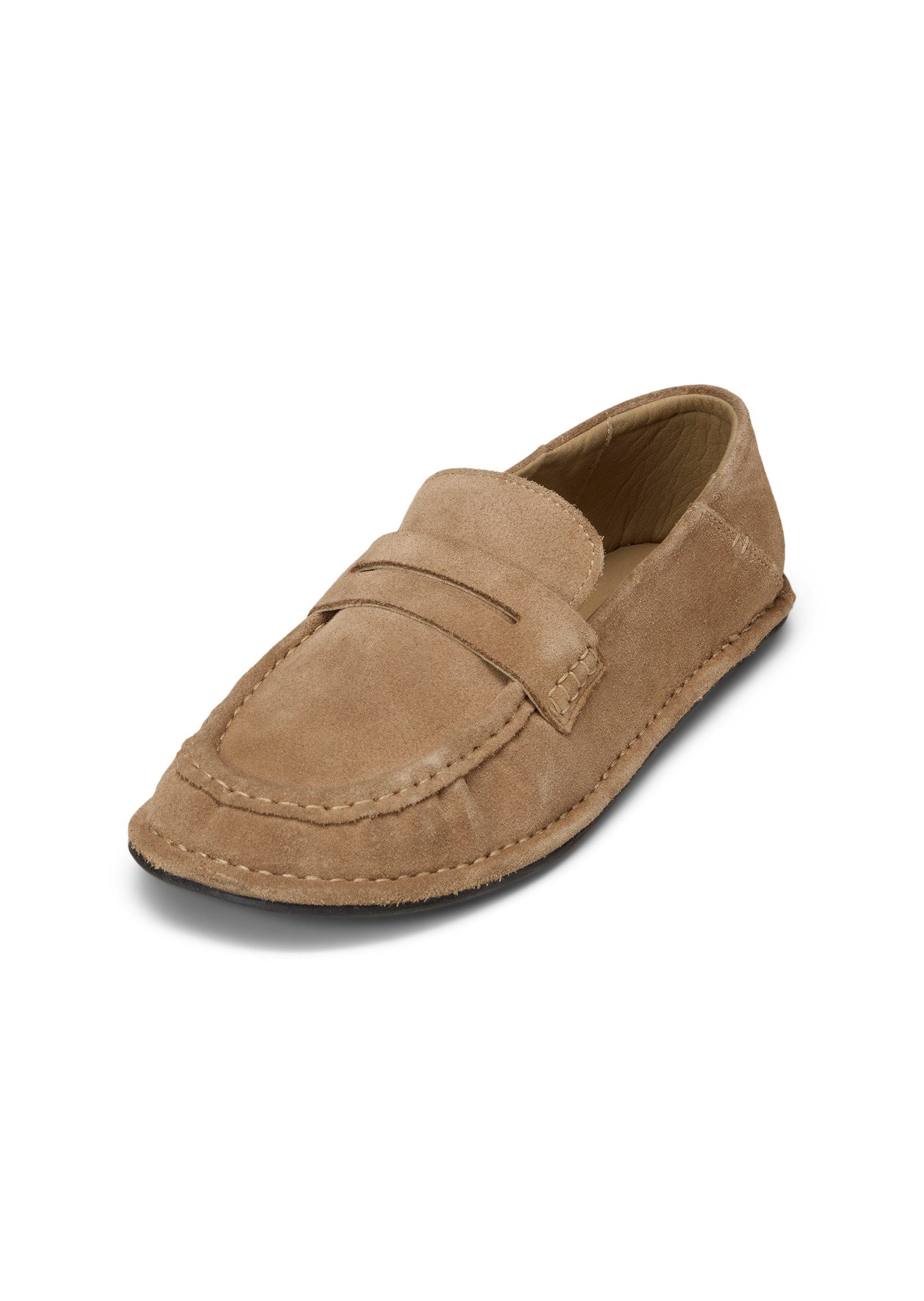 aus weichem Veloursleder Loafer
