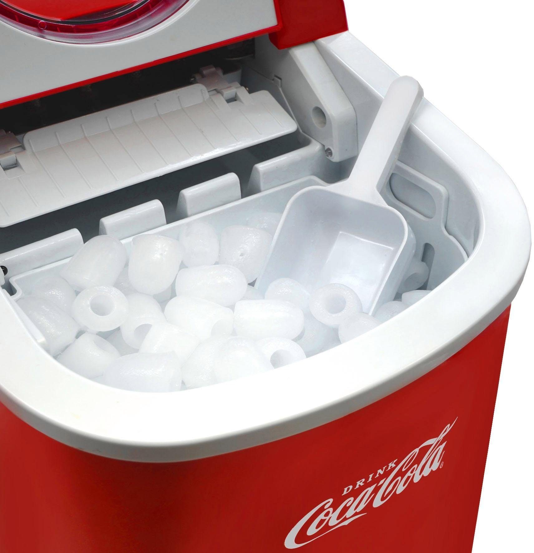 SALCO Eiswürfelmaschine von der Seite mit Wassertank