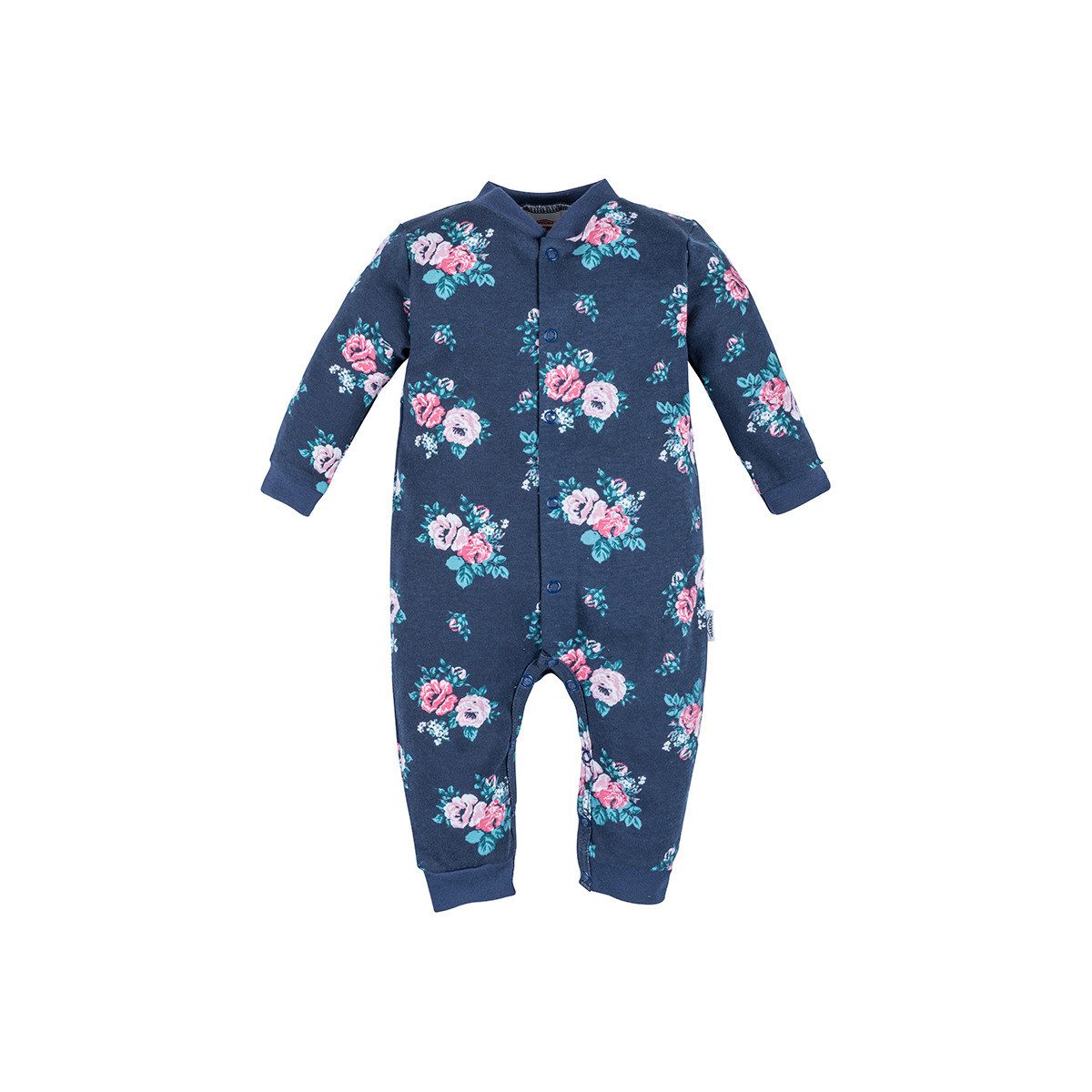 Makoma Strampler Floral Mädchen Einteiler, Overall, Babyanzug, Babyoverall, Babyanzug
