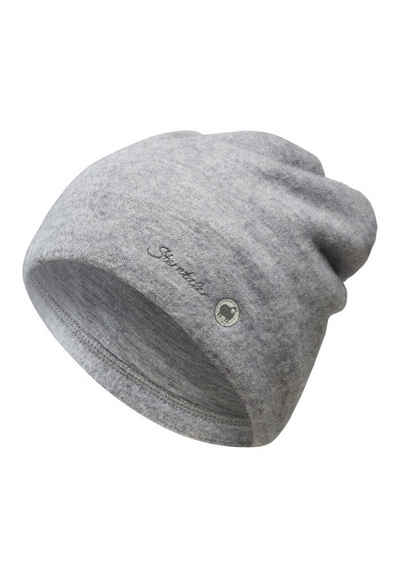 Sterntaler® Beanie Beanie (1-St., Wintermütze gefüttert mit Wolljersey) Kindermütze aus Merinowolle mit Kaschmir-Feeling