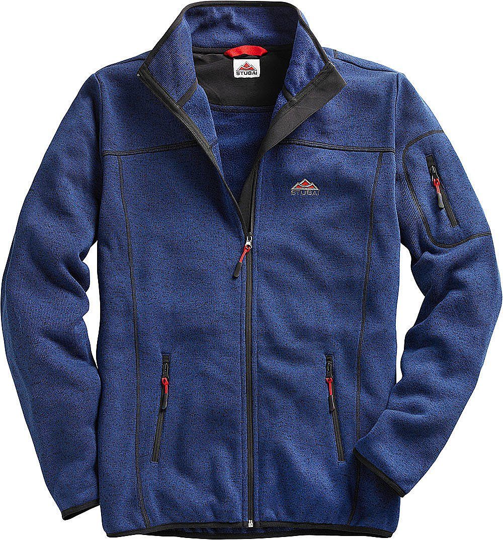 Stubai Strickfleecejacke Schnelltrocknend und atmungsaktiv