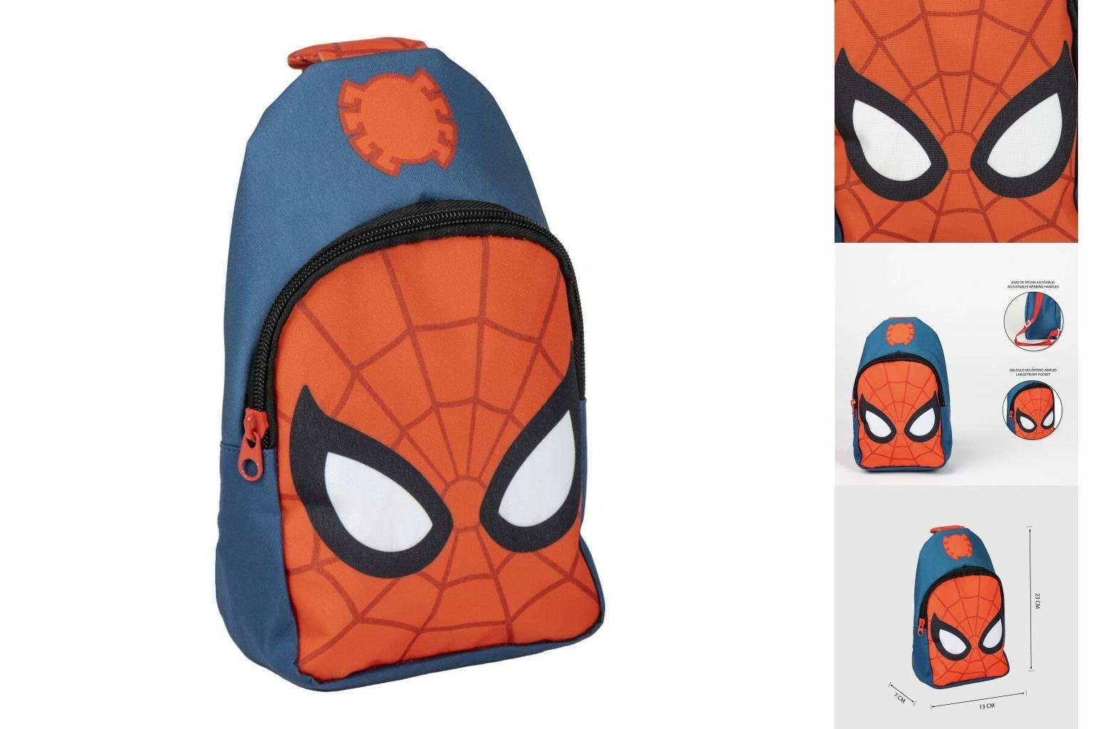 Spiderman Rucksack Kinderrucksack Spider-Man Schultertasche Blau Rot 13 ...