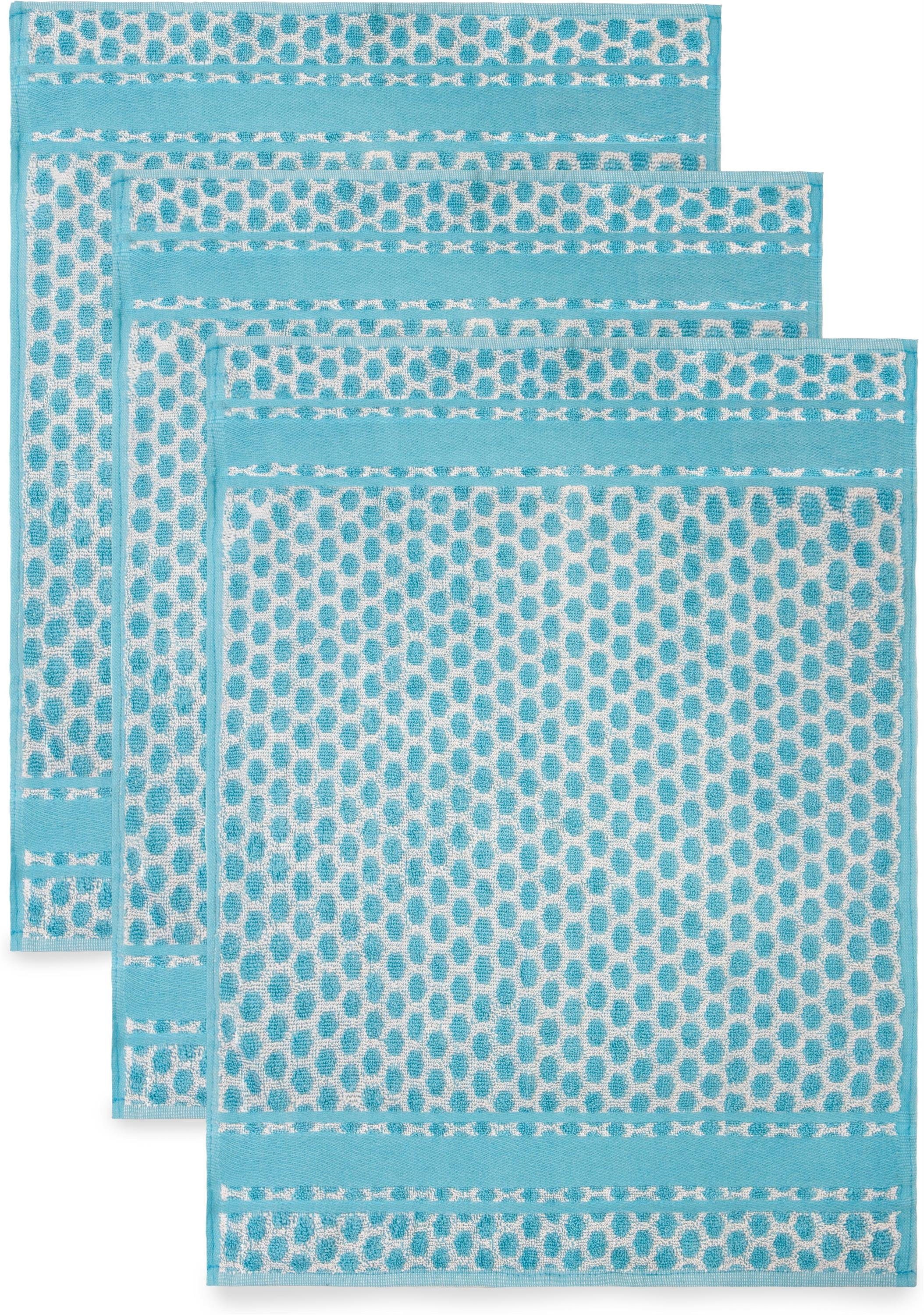 Aspero Geschirrtuch 3 Frottee Baumwoll-Geschirrtücher, (3er Pack), saugstar günstig online kaufen