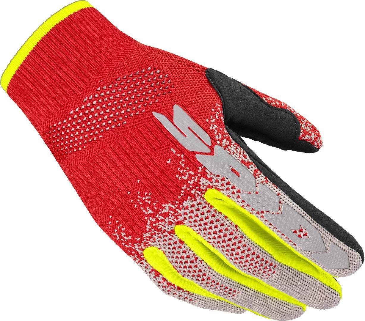 SpiDi Handschuhe Motorrad X-Knit Motorradhandschuhe Black/Red