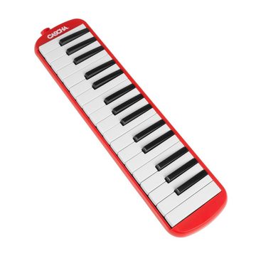 Cascha red 32 Melodica, Set, mit Tasche und Mundstück