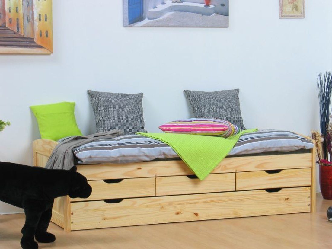 ebuy24 Kinderbett »Marinella Einzelbett 90x200 Bett mit