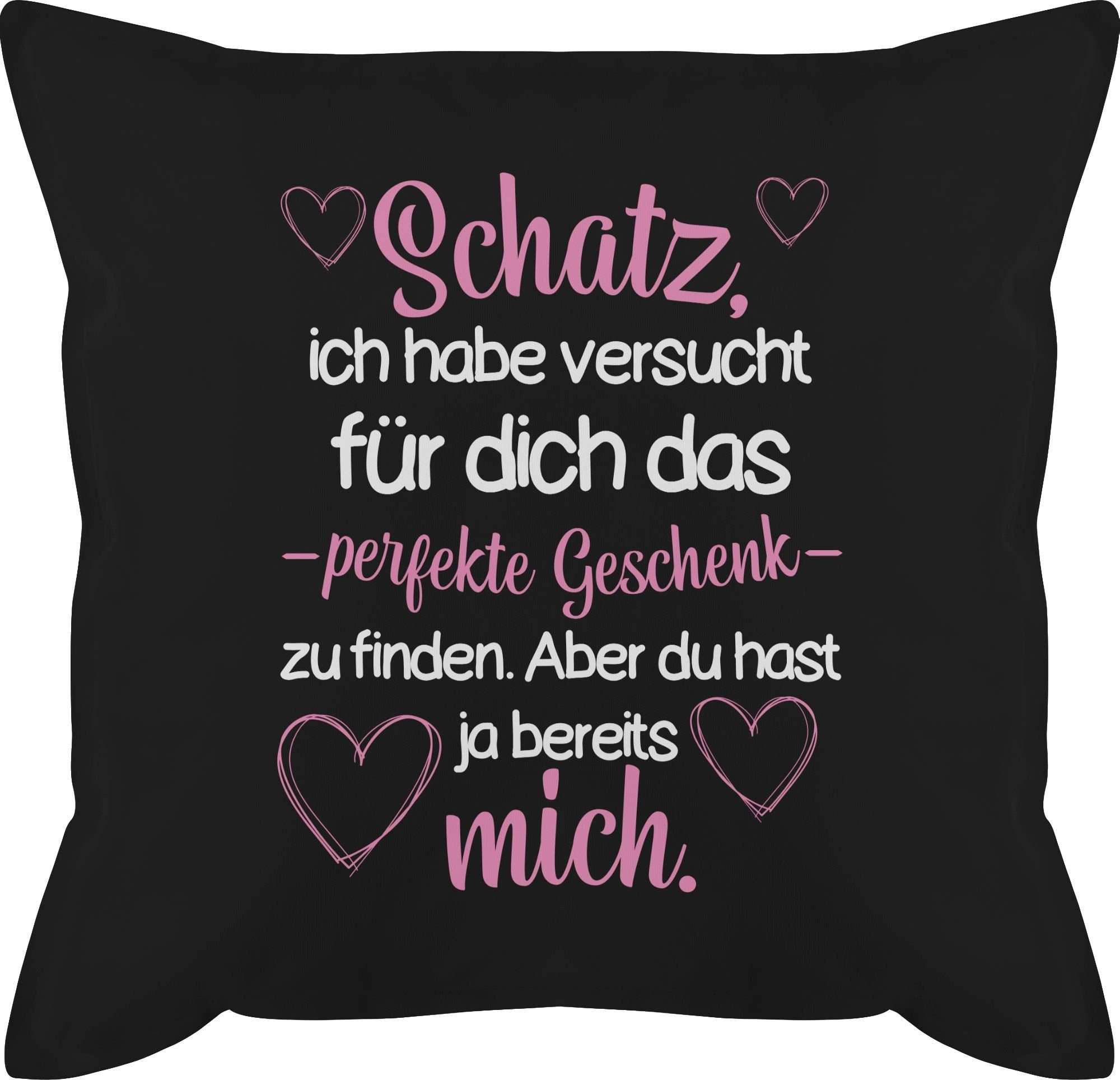 Shirtracer Dekokissen Perfekte Geschenk zu finden Schatz - Geschenk Mann Geschenkideen zum V, Dekokissen Valentinstag Geschenk