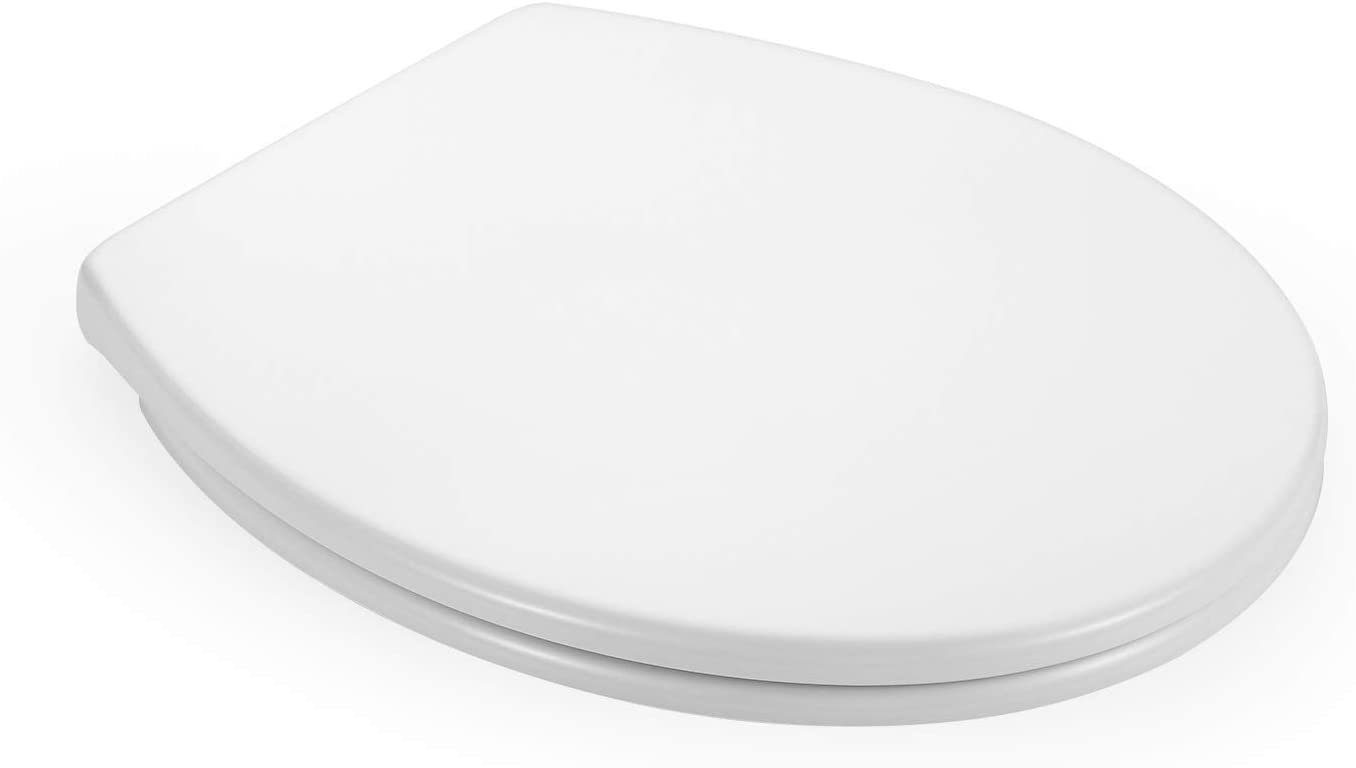 TACKLIFE WC-Sitz, Universal WC Sitze mit Absenkautomatik und Stoßfänger