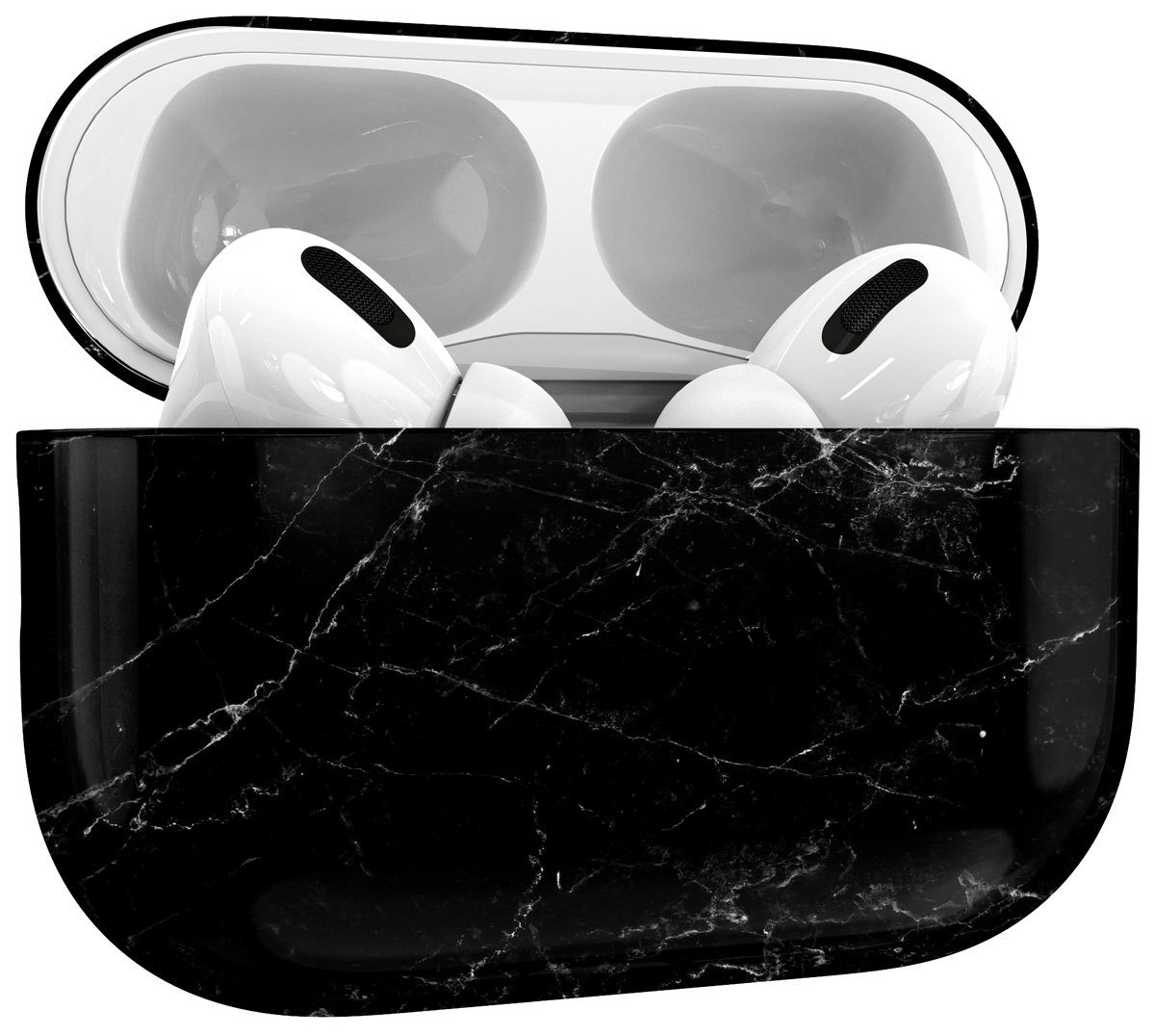 MyGadget Kopfhörer-Schutzhülle Hülle [ Marmor Muster ] Apple Airpods Pro, für Apple Airpods Pro