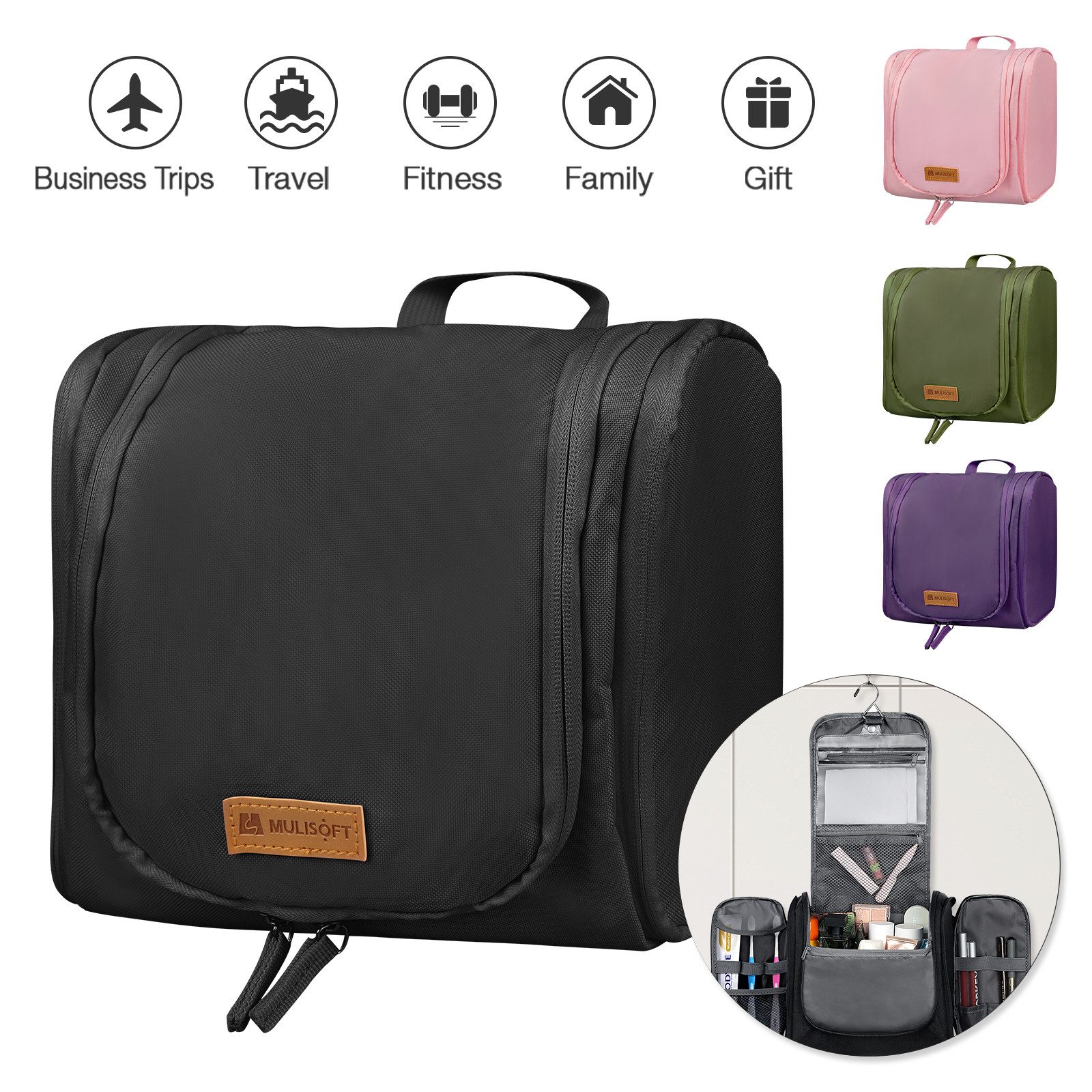 Simloveve Kulturbeutel Tragbare Kosmetiktasche Reise Kulturtasche günstig online kaufen