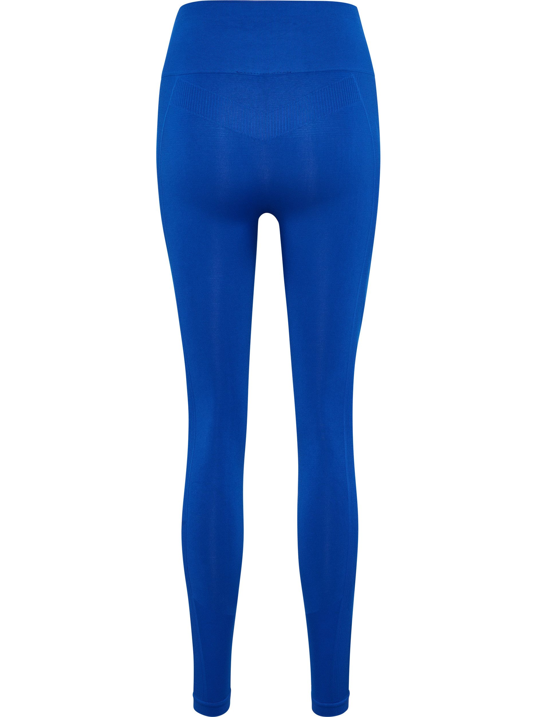 hummel Trainingstights HMLTIF SEAMLESS HIGH WAIST TIGHTS nahtloses Design, aus Polyamid und Elasthan, enge Passform