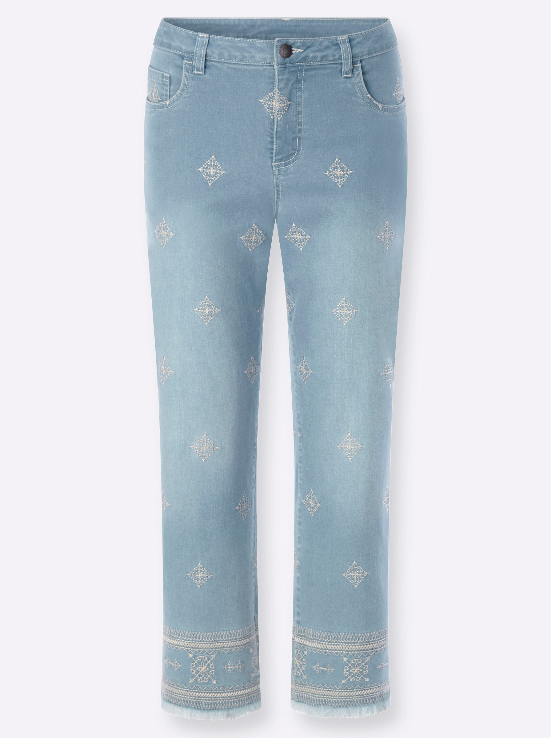 Witt Jeansshorts 7/8-Jeans komfortabel – Bild 4 von 5