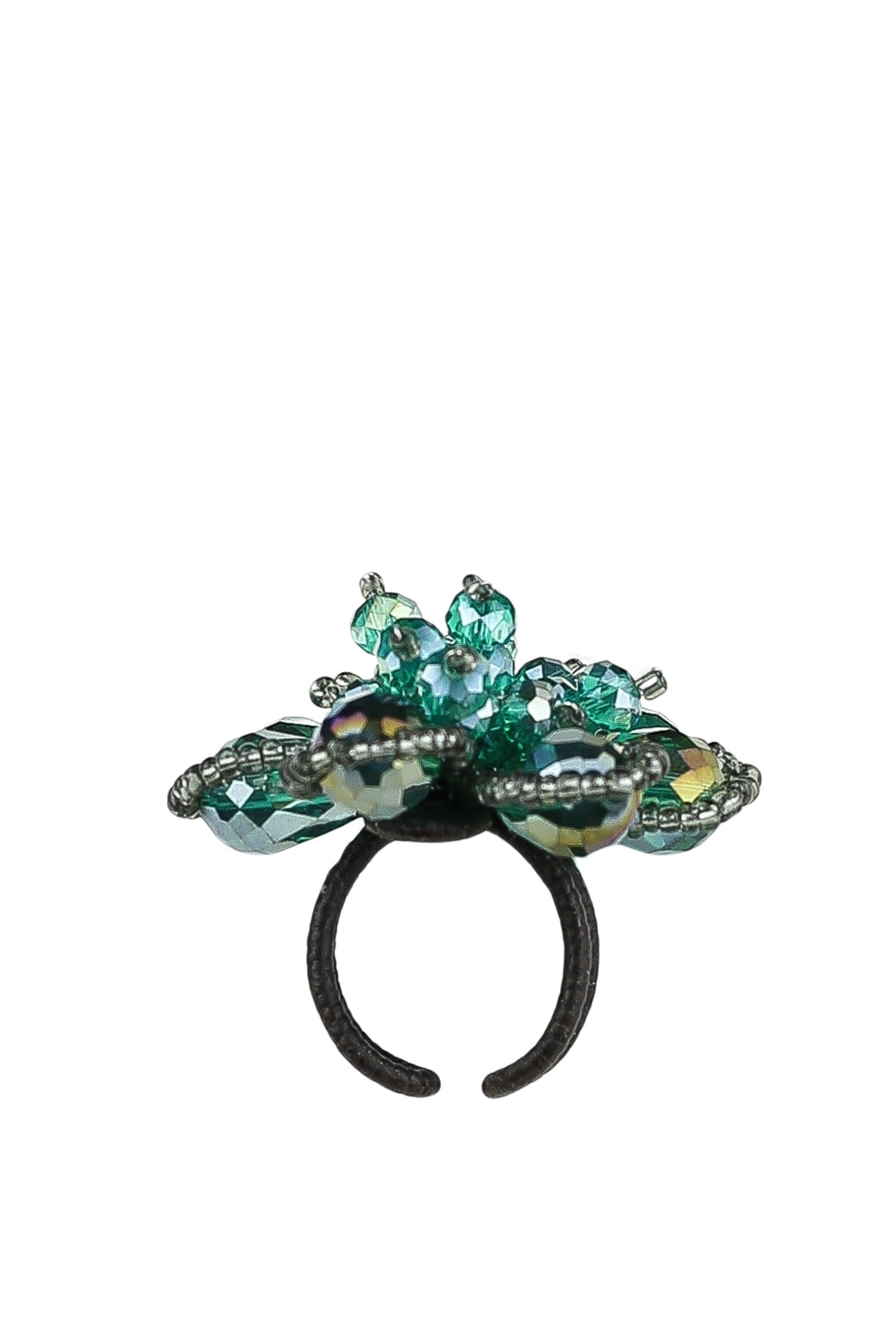 COLLEZIONE ALESSANDRO Fingerring Strassblüte günstig online kaufen